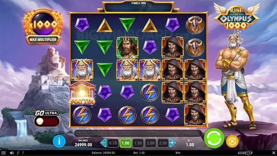 Selection of 777plus slot games with jackpot displays